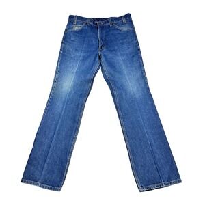 Vtg Mens Levis 517 Orange Tab Denim Jeans Blue Size 35x32 1996 Straight Leg